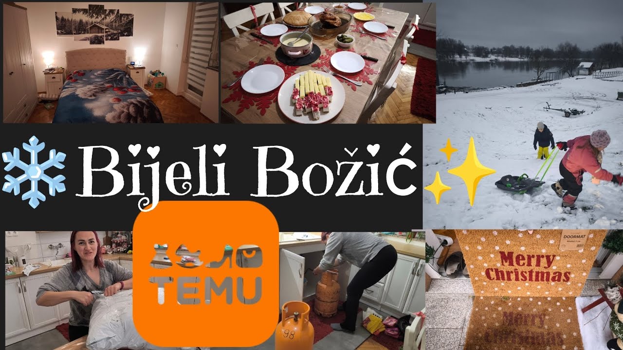 OTVARAM DVA TEMU PAKETA I SPREMAM BOŽIĆ | ZIMSKA IDILA✨🎄