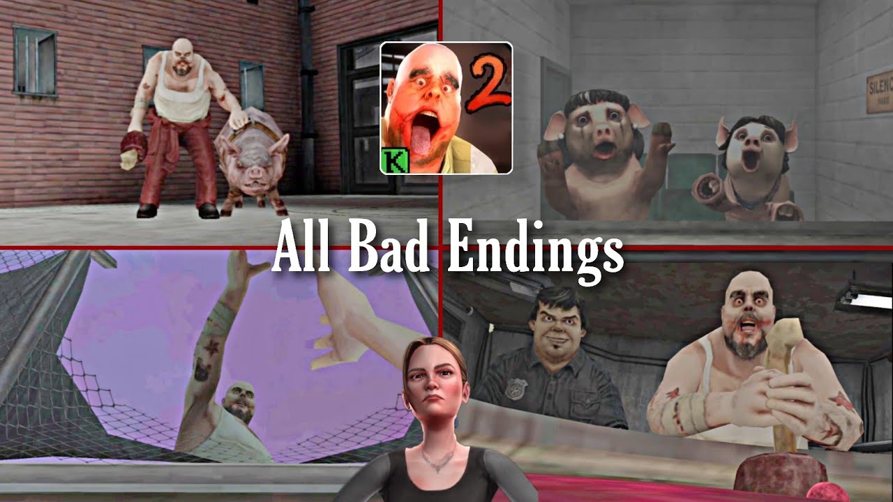 Mr. Meat 2 - All Bad Endings, New Update Gameplay
