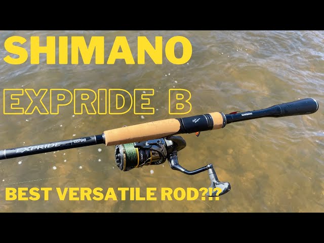 Shimano Expride B - best VERSATILE spinning rod on the MARKET! 