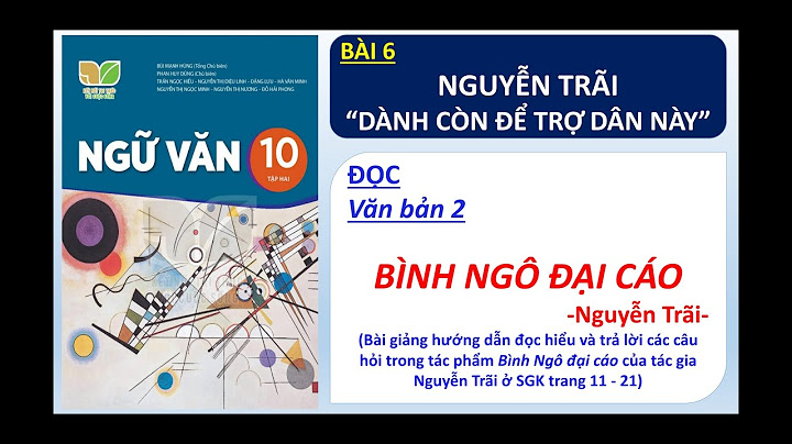 Bài văn nghị luận bình ngô đại cáo năm 2024