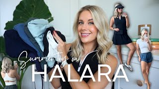 HALARA Summer Try-On Haul | The Best Summer Shorts and Dress!