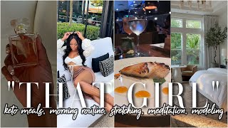 DAY IN THE LIFE BEING &quot;THAT GIRL&quot; | Level Up + Get Your Life Together + Be Productive ft. Keto Cycle