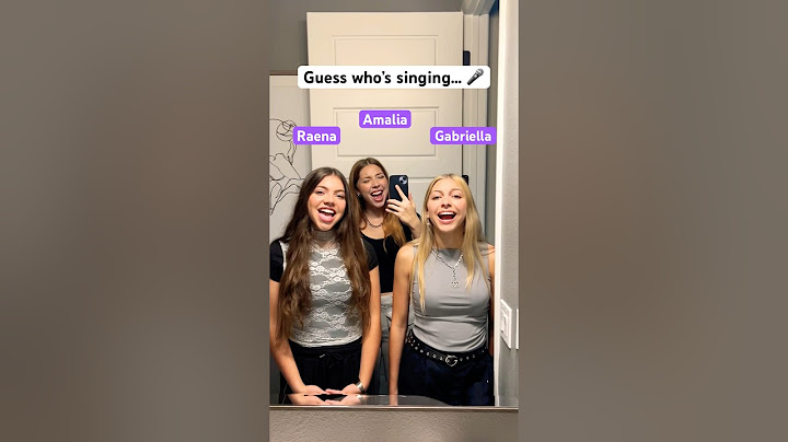 GUESS WHO’S SINGING! 👀🤔🎤 | Triple Charm #Shorts
