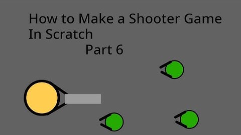 Shooter Game in Scratch Part 6 | Adding the Epic Gun