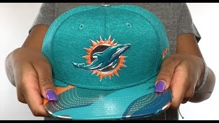 Dolphins '2017 NFL ONSTAGE SNAPBACK' Hat by New Era