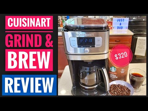 REVIEW Cuisinart DGB-800 Automatic Burr Grind and Brew 12 Cup Coffee Maker