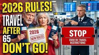 New Airport Rules for 2026 for Travel After 65  DON'T TRAVEL WITHOUT KNOWING