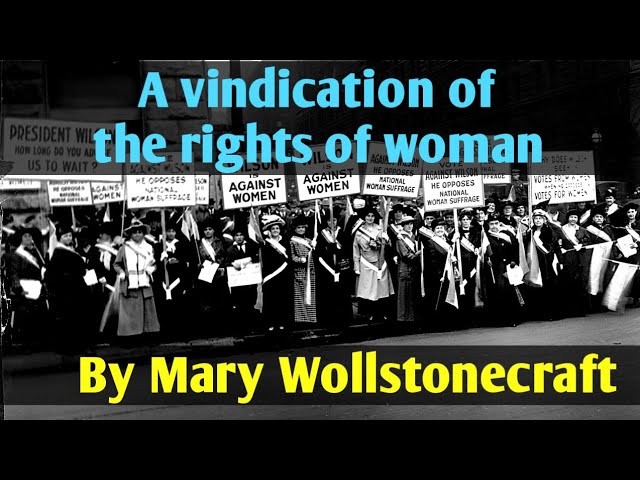 A Vindication Of The Rights Of Woman In Hindi Youtube