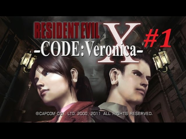 Detonado Resident Evil Code Veronica X Traduzido PT - BR (No Damage) #01  Bem vindo Rockfort Island 