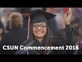 CSUN Commencement 2016