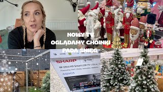 Pierwszy Śnieg & Vlogmas? Kupiła Własny Telewizor Oglądamy Choinki I Gotuję W Termomix Tm7