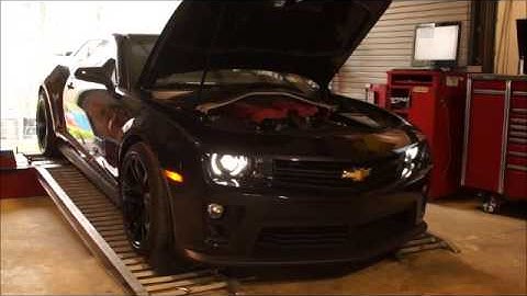 ZL1 Camaro on the Dyno Being Tuned by Steven Leerentveld