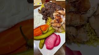 شاورما وفراخ بروست من بروكار -shawarma & fried chicken broccar #basmafoodie