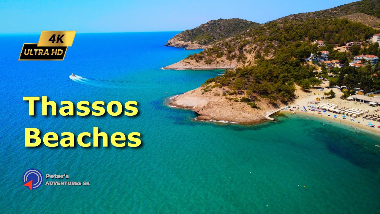 Greece THASSOS Beaches 4K UHD