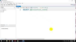 How to Show the Collation of your Connection in MySQL