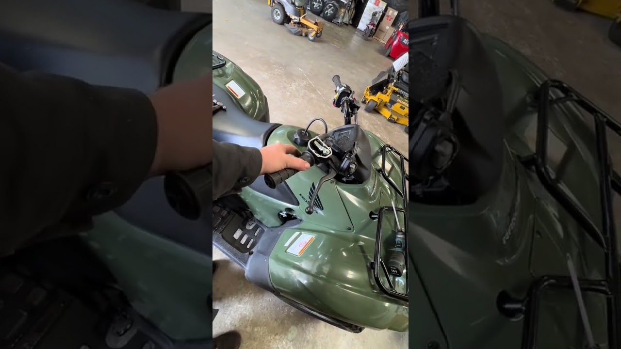 How to slow down a Honda rancher for the kids 