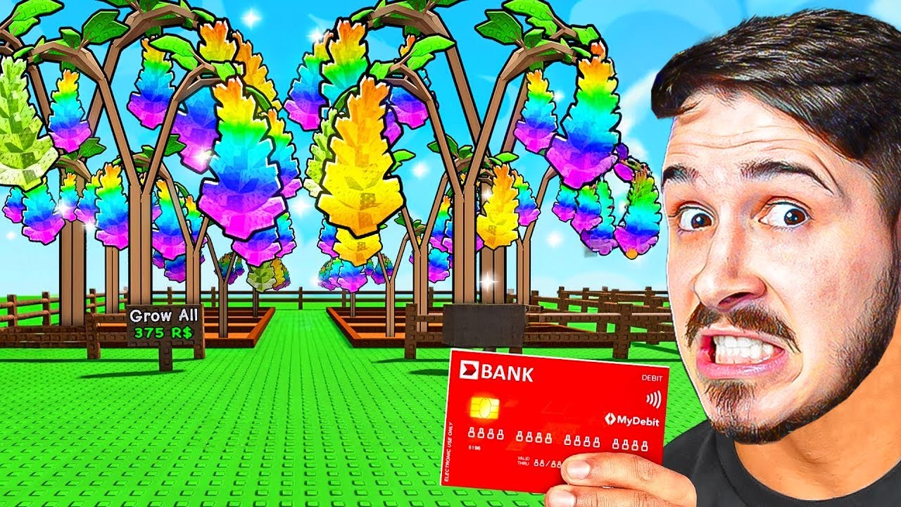 KUPIO SAM ADMIN BILJKU U MOJ GROW A GARDEN I SVI SU POLUDJELI !!!