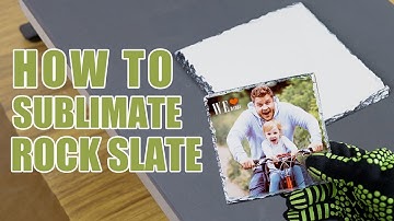 How to Sublimate Rock Slate | Sublimation Tutorial