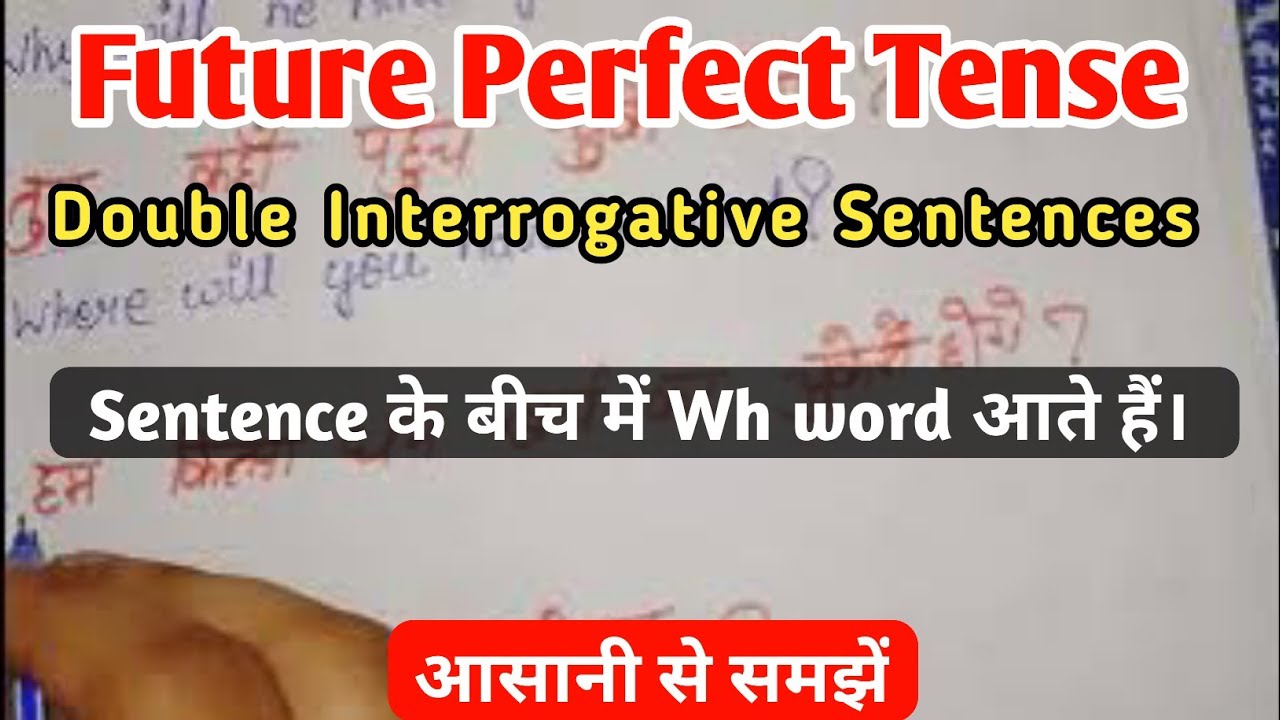 Present Perfect Continuous Tense Ka Double Interrogative Sentence Example