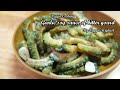 【漬物】 #2ゴーヤ　にんにく醤油づけ Garlic soy sauce of bitter gourd【苦くない】