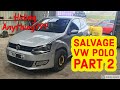 Cheap Salvage 2014 VW Polo Repair  Part 2 - Anymore Hidden Damage?