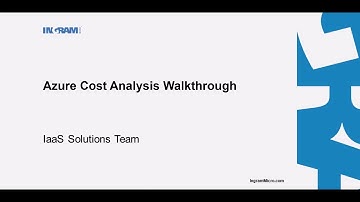 Azure Cost Analysis Walkthrough