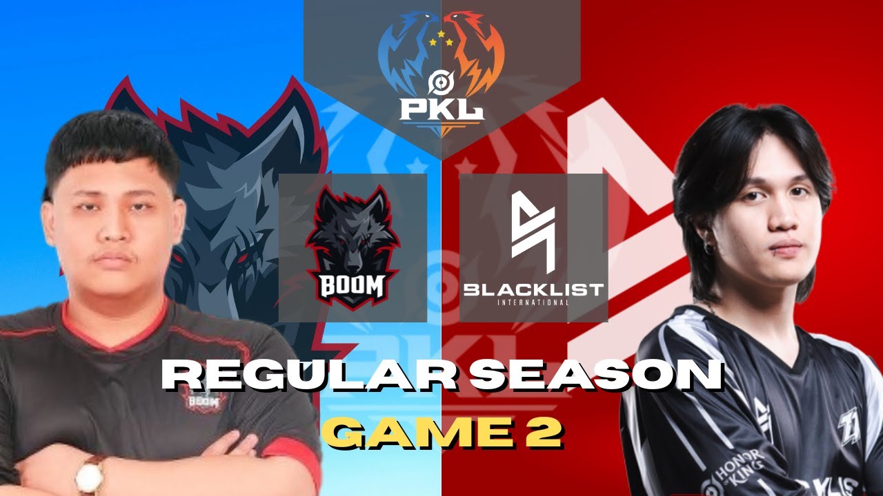 WHAT A GAME! BOOM Esports vs Blacklist International Game 2 | PKL Spring 2025 | Regular Season
