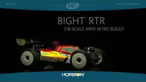 Losi 1/8 8IGHT 4WD Nitro Buggy RTR