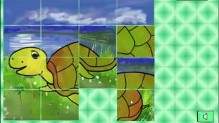 Turtle Slide Puzzle HTML5 Game Made With GameMaker Studio screenshot 2