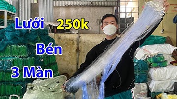 Lưới Bén 3 Màn thả Ao, Sông, Ruộng giá chỉ #250k | Lưới đánhcá A TRUNG