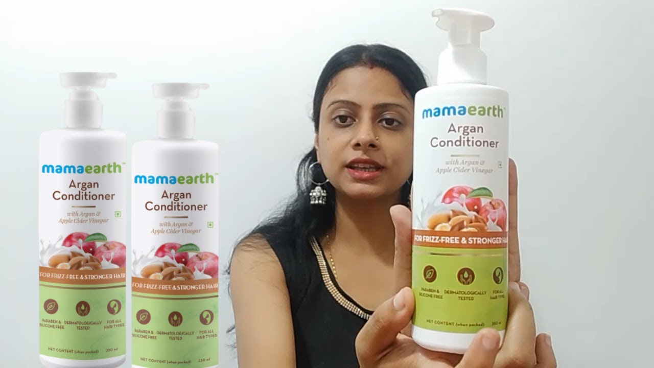 Mamaearth Argan & Apple Cider Vinegar Hair Conditioner Review, How to