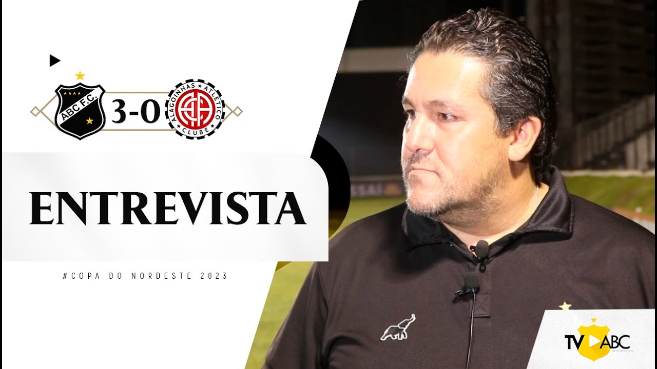 #CopaDoNordeste2023 | Coletiva de Fernando Marchiori - ABC 3 x 0 Atlético/BA - 04/03/2023