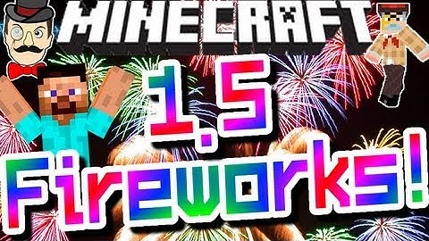 Minecraft NEW FIREWORKS in 1.4.6 !