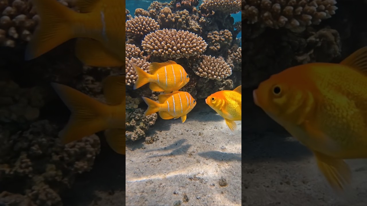 Fishes under the sea 