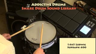 Addictive Drums - Test Snare Drum Sound Library