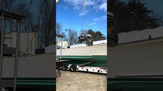 custom fishing rig:  out with the old yanmar