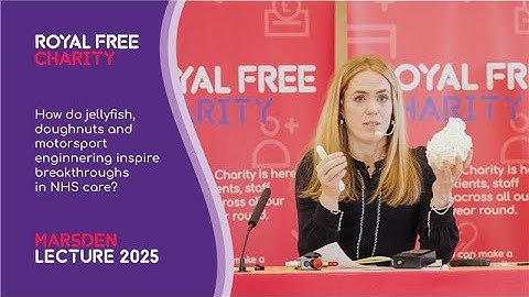 Marsden Lecture 2025: Innovative engineering inspiring new advances in NHS care