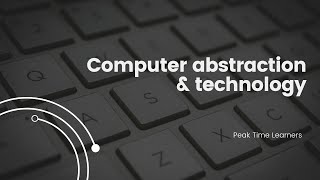DFCA 3rd module part 1 | computer abstraction and technology ktu mca s1