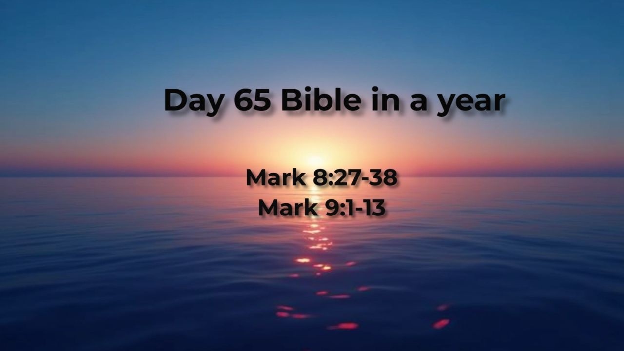 Day 65 Bible in a year (Evening) - YouTube