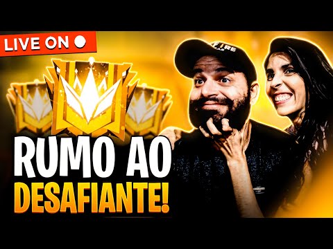 DE HOJE JOGANDO FREE FIRE AO VIVO 🔥 BROTAAA NA LIVE✌️ QUEBRA NO