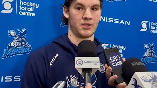 Winnipeg Jets prospect Garrett Brown to make pro debut in 2nd round of Calder Cup Playoffs