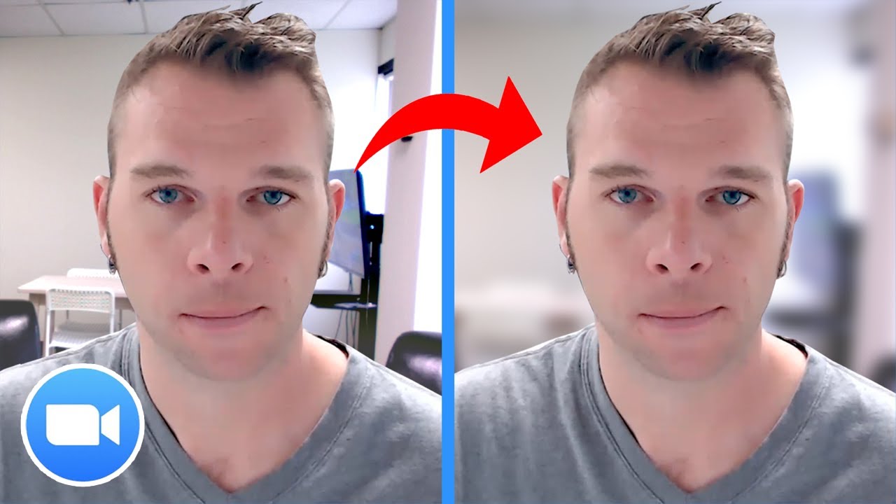 How To Blur Background On Zoom Meeting Youtube