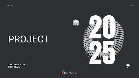 2025 New Project Template Theme animated PowerPoint Templates