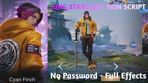 Ling Starlight Skin Script (Street Punk) - No Password