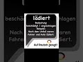 Bist du auch leicht lädiert? #aufdeutschgesagt #deutschlernen #wortschatz #lädiert