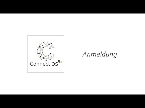 ConnectOS Erstmalige Anmeldung
