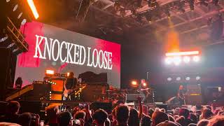 Knocked Loose - Deep In The Willow Live @UPMC Events Center, Moon PA.