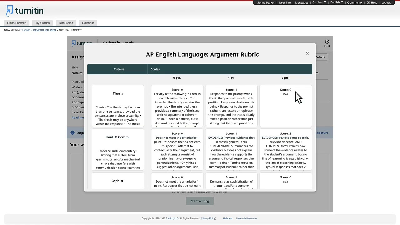 Clarity for Students: Navigating into an Assignment