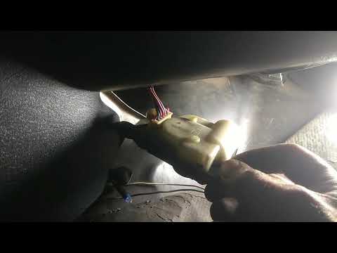 DODGE STRATUS ошибка AC 23, калибровка заслонок печки.