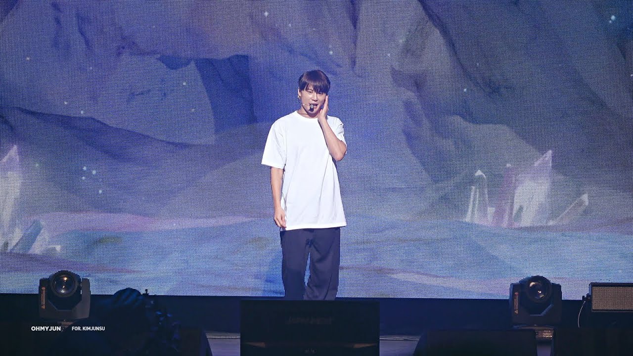 [4K] 250829 XIA 2025 JAPAN FAN CONCERT 'Journey to You' in OSAKA 사운드체크 김준수 - COLOR ME IN